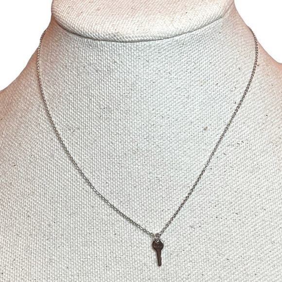 The Giving Keys Mini Silver Believe Key Necklace - Picture 3 of 6